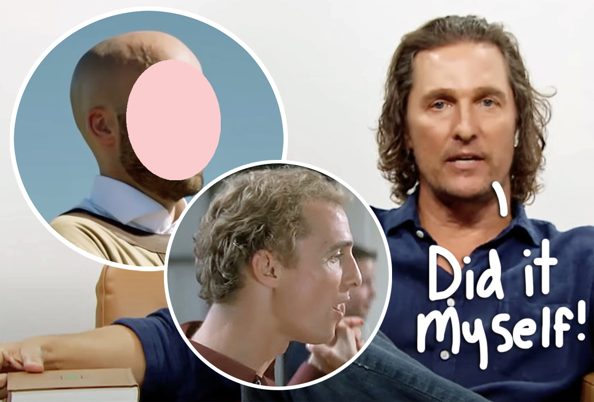 #Matthew McConaughey Denies Hair Transplant Rumor — Claims He Used THIS Unusual Technique To Grow Hair Back!