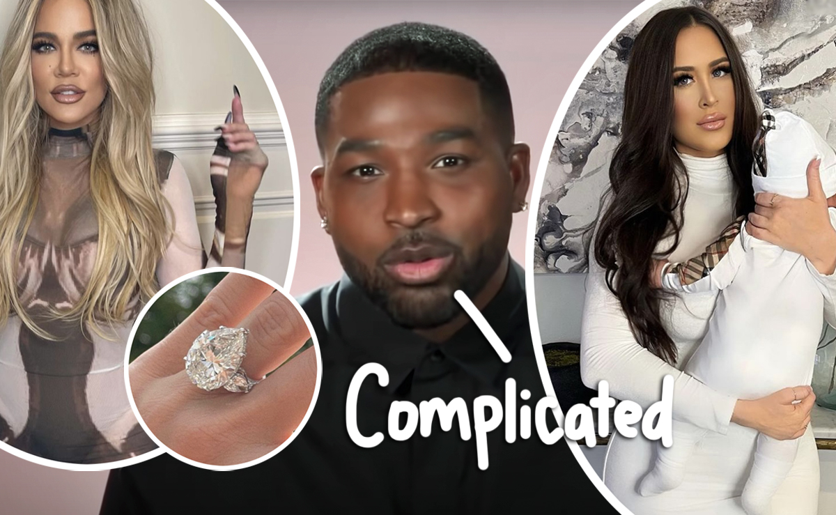 Khloe Kardashian Gets A Diamond Necklace-A Promise Ring From Ex Tristan  Thompson; Is He Trying To Win Her Back