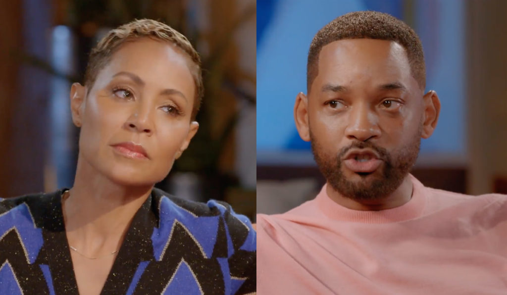 Will Smith and Jada Pinkett Smith on Red Table Talk