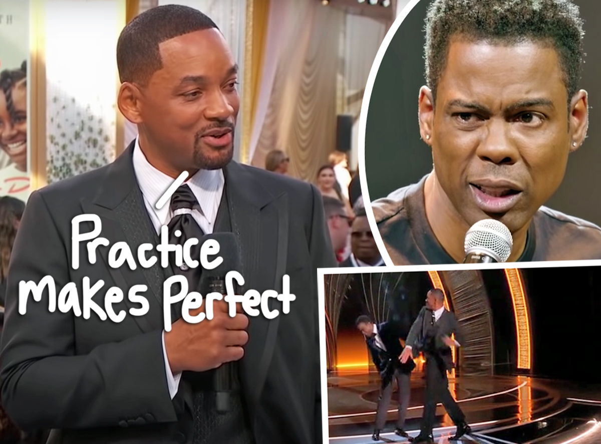 #Will Smith Taught A Boy *Named Chris* How To Fake A Slap Before Oscars Incident — WATCH!