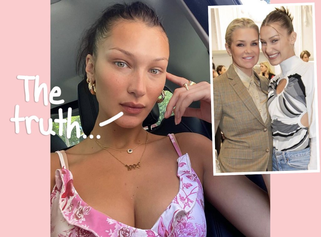 Twitter Slams Yolanda Hadid After Daughter Bella Reveals She Got A Nose Job At 14 Perez Hilton