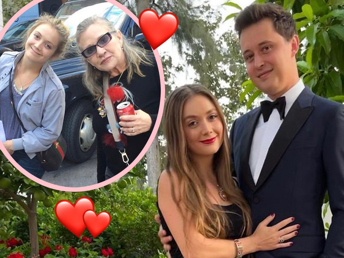#How Billie Lourd’s Wedding Day Honored Her Mom Carrie Fisher