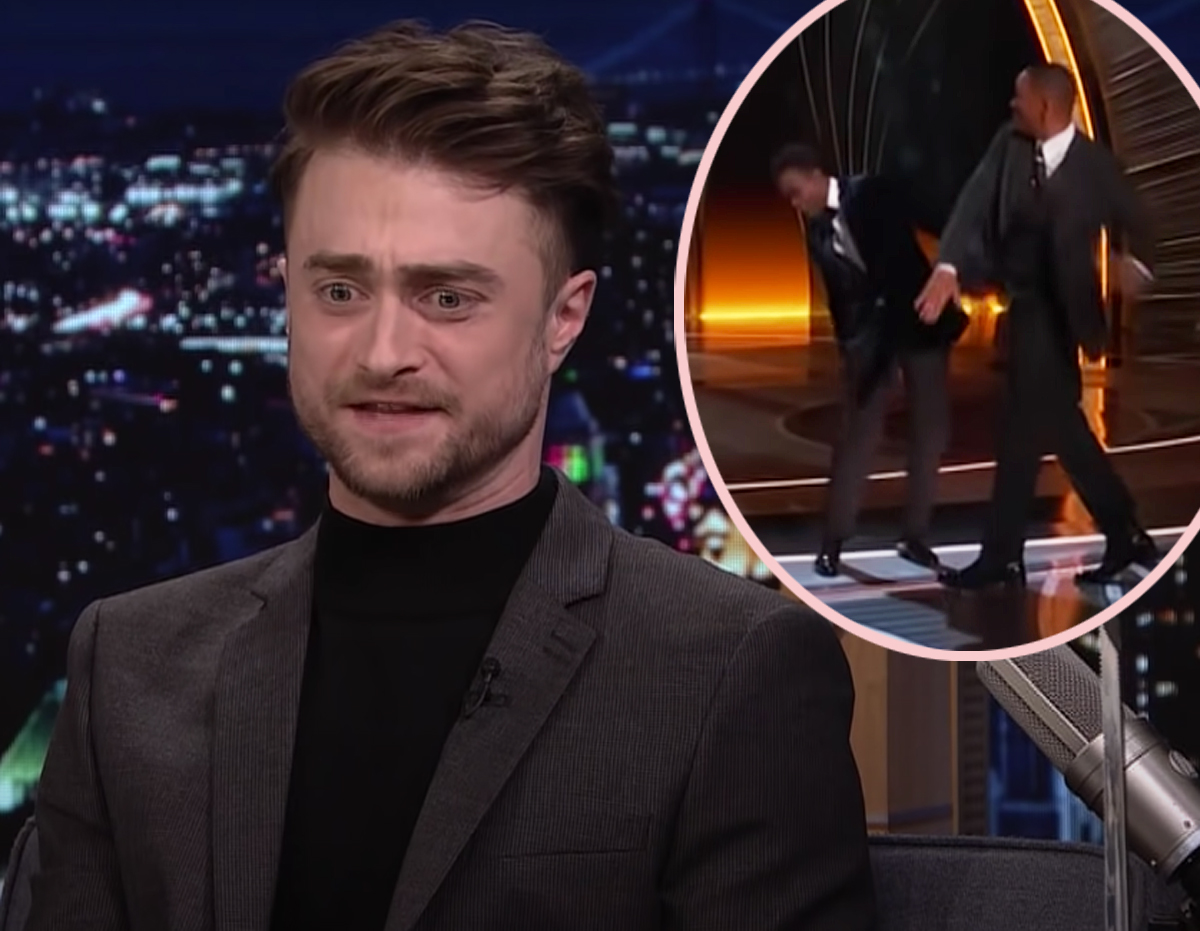 #Daniel Radcliffe’s Iconic Response To Will Smith Slapping Chris Rock! Quote Of The Day!