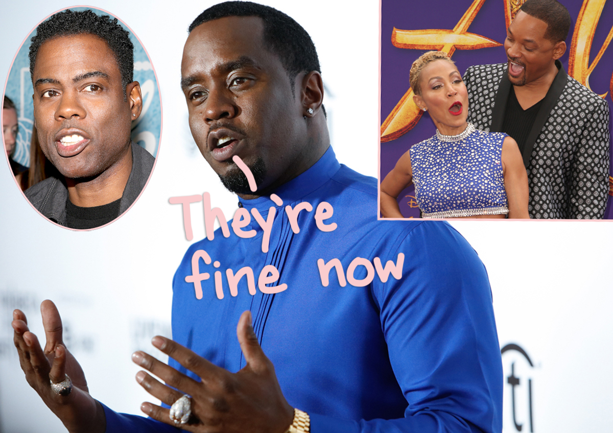 #Diddy Claims Chris Rock & Will Smith Have Already Settled Their Feud After Viral Oscars Slap??