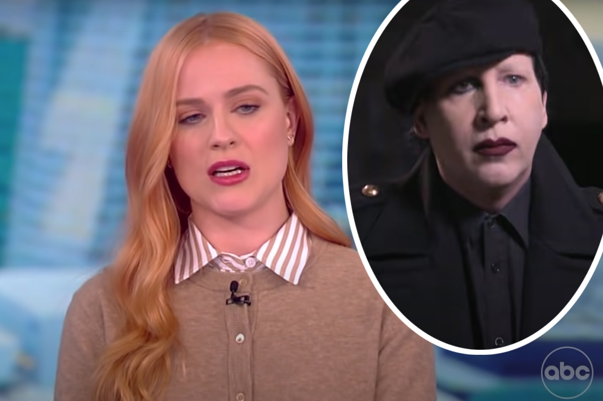 #Marilyn Manson Made Evan Rachel Wood Drink His Blood?! The Worst Accusations From New HBO Documentary