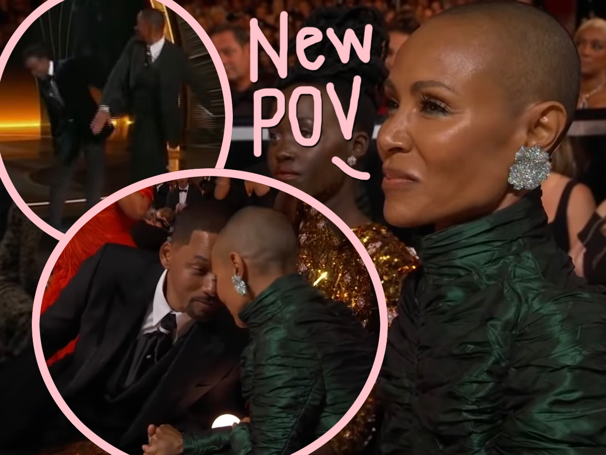 #Jada Pinkett Smith Was Laughing AFTER Will Smith Slapped Chris Rock? See The New Video…