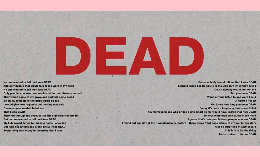 kanye west : dead poem screenshot