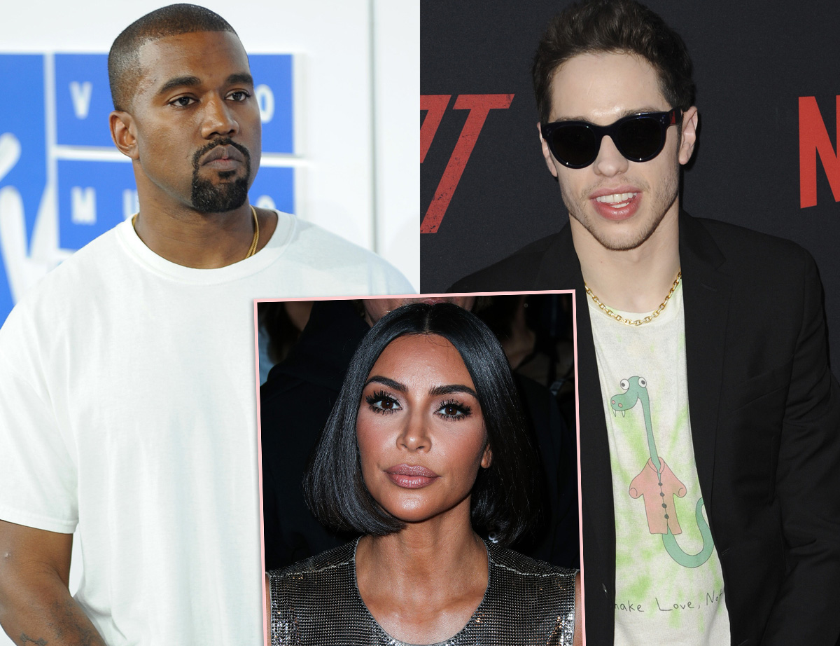 #Whoa… Kanye West Literally BURIES Pete Davidson In New Video — Scary!
