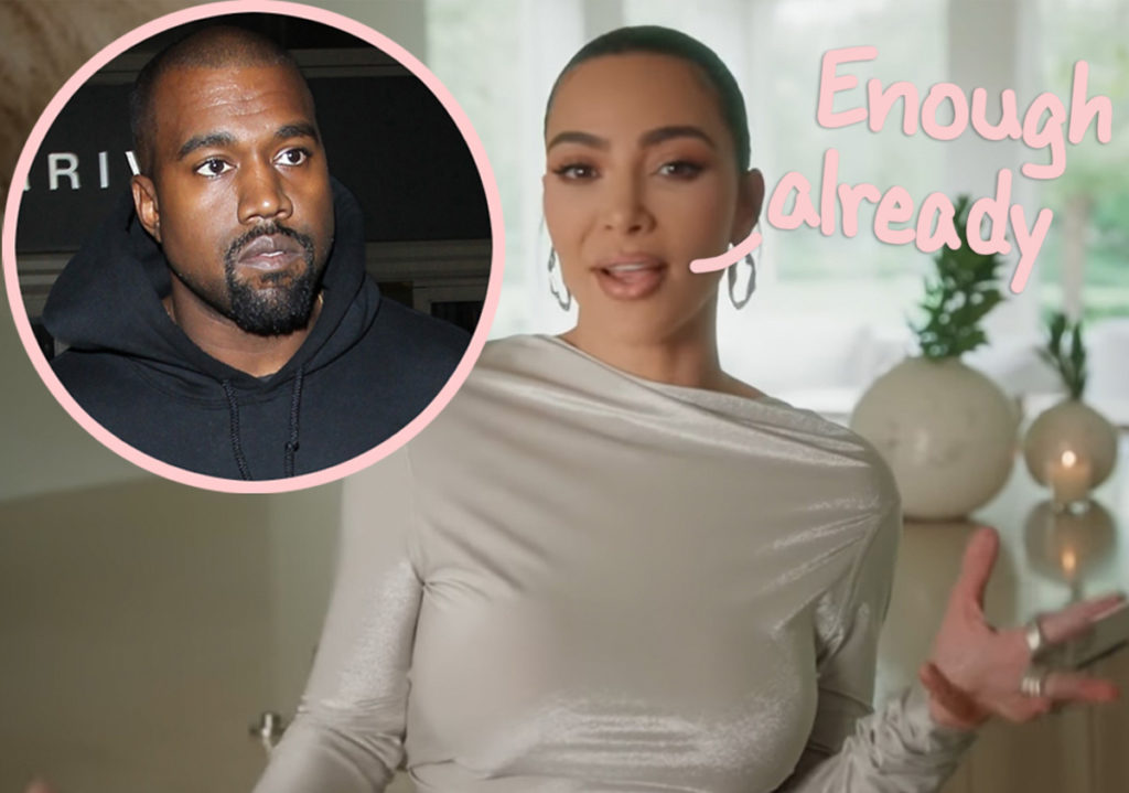 Kim Kardashian Is Ready To Take More Drastic Measures If Kanye West Doesnt Stop His Public 