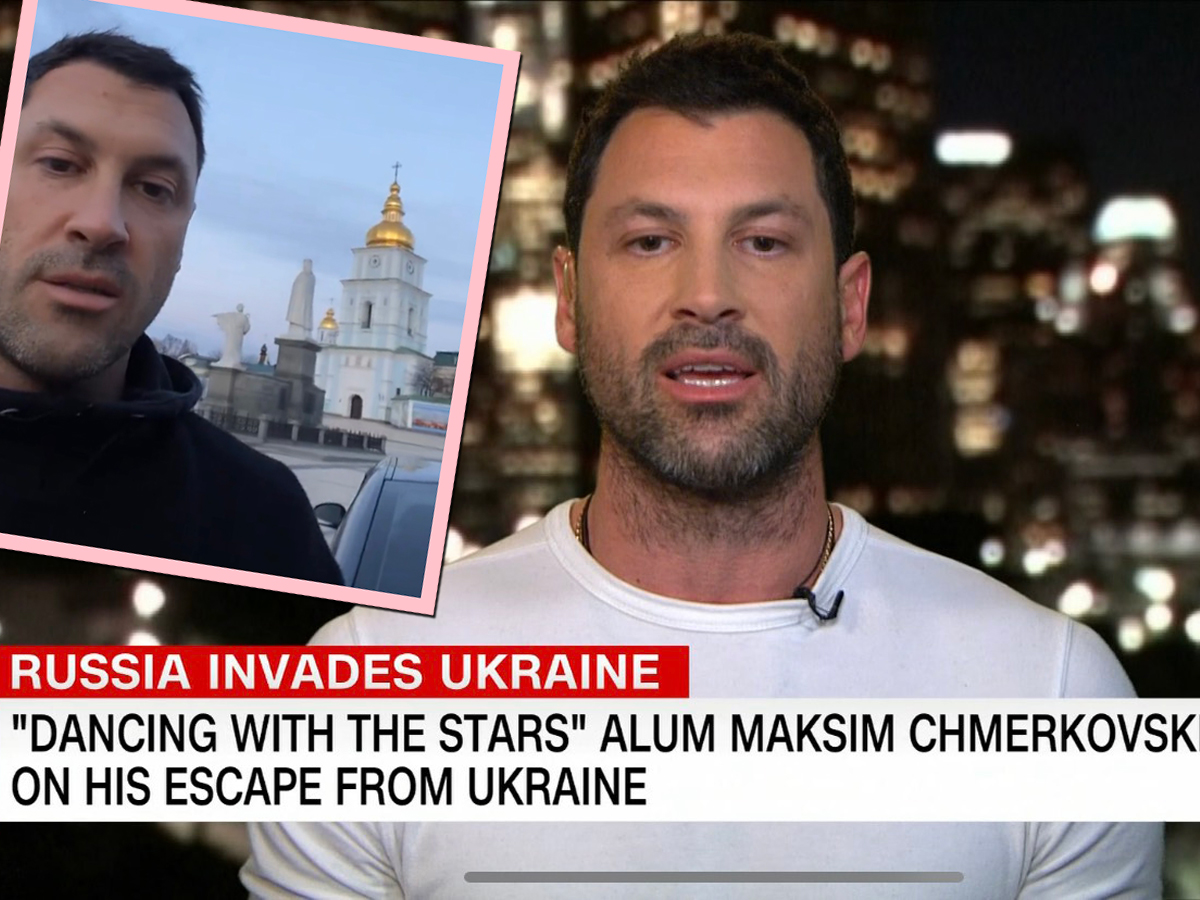 #Maksim Chmerkovskiy Planning To Go BACK To Europe To ‘Join Efforts On The Ground’ For Ukraine!