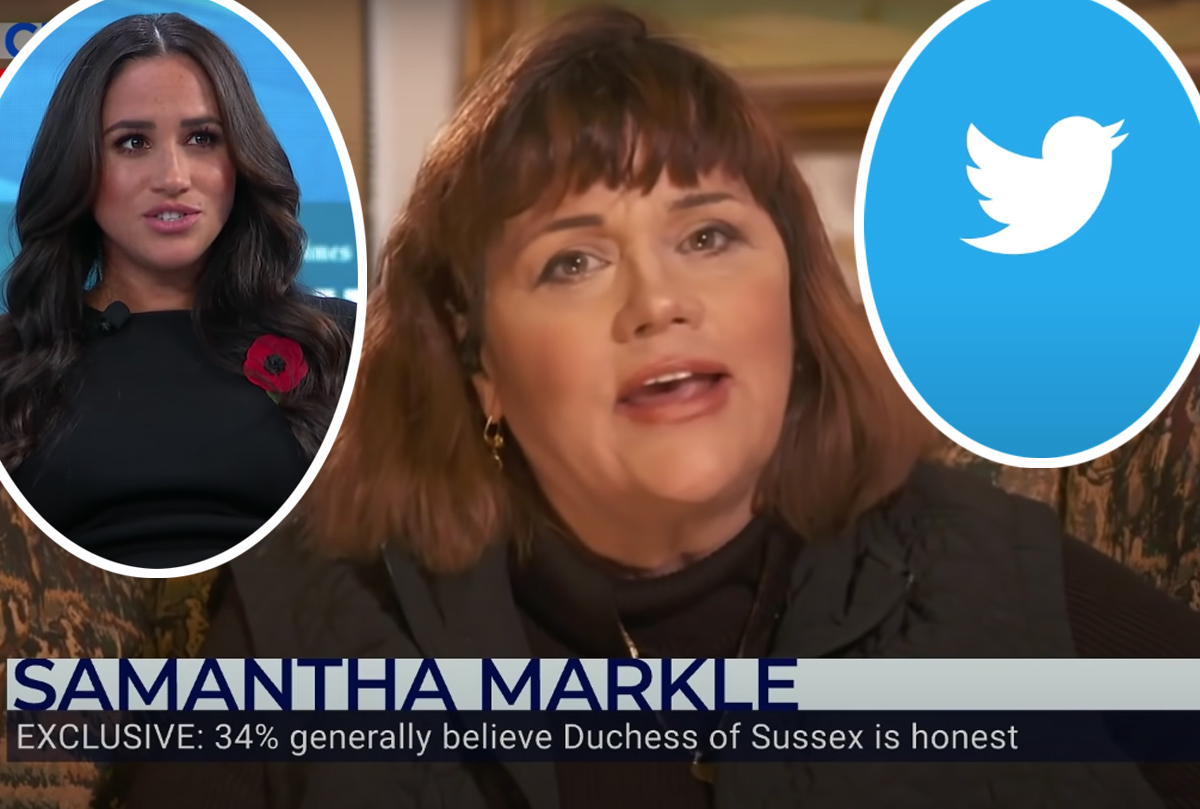 #Meghan Markle’s Sister Banned From Twitter AGAIN After Sneaking Past First Ban!