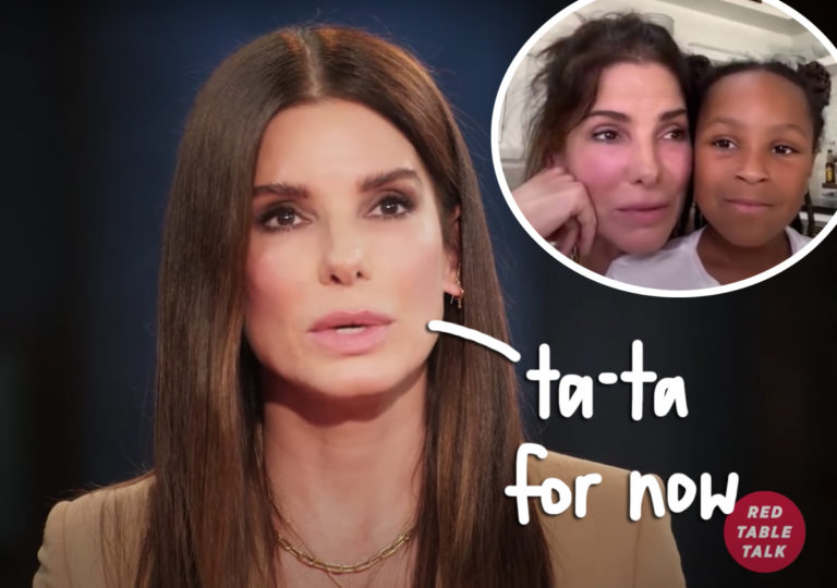 Sandra Bullock Announces She's Stepping Away From Acting For A While