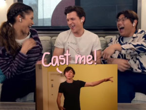 Zendaya & Tom Holland Watch Their ORIGINAL Spider-Man Audition Tapes