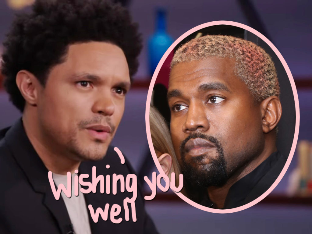 trevor noah, kanye west : trevor responds to kanye's racial slur that got him banned from IG