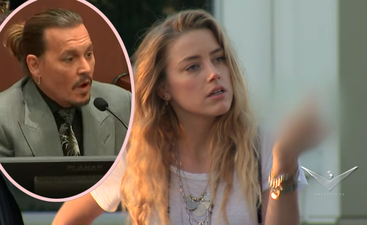 #Johnny Depp Reacts To Audio Of Amber Heard ADMITTING She Abused Him: ‘I Did Not Punch You, I Was Hitting You’