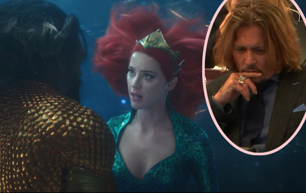 That Rumor Was True Amber Heard Was Almost Fired From Aquaman Over Alleged Johnny Depp Abuse Perez Hilton