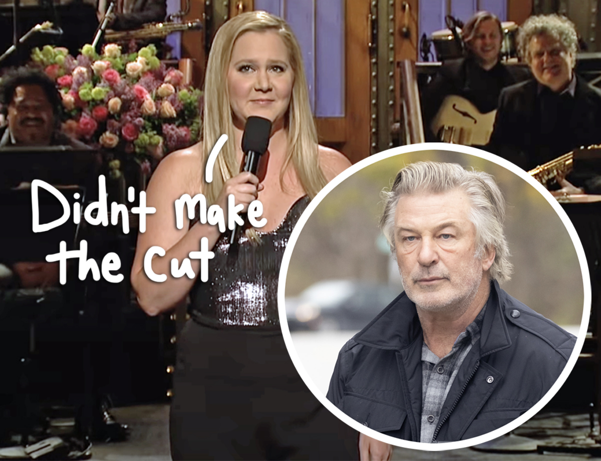 #Amy Schumer Reveals BRUTAL Alec Baldwin Joke She ‘Wasn’t Allowed’ To Make At The Oscars!