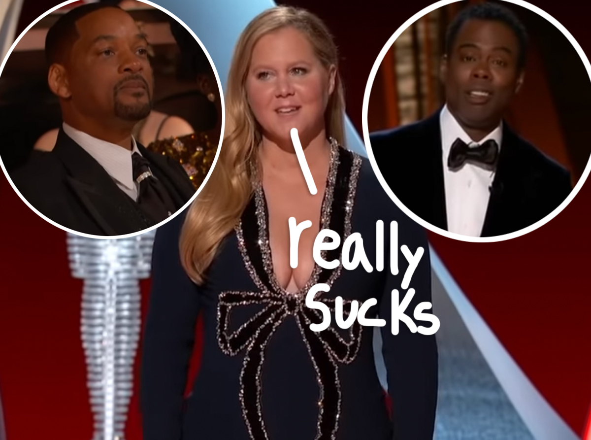 #Amy Schumer Calls Will Smith’s Oscars Slap ‘A F**king Bummer’ During Comedy Show