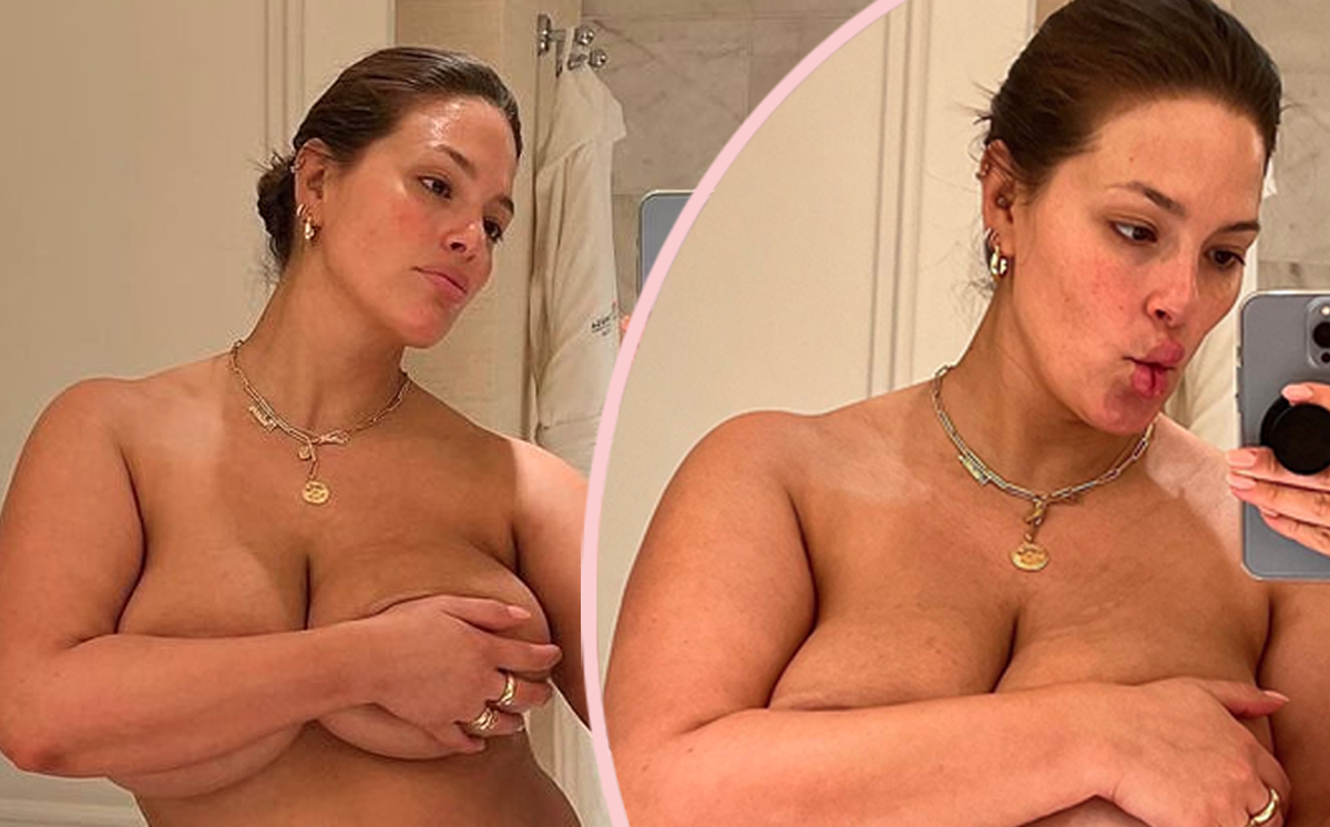 #Ashley Graham Debuts ‘New Tummy’ Three Months After Giving Birth To Twins!