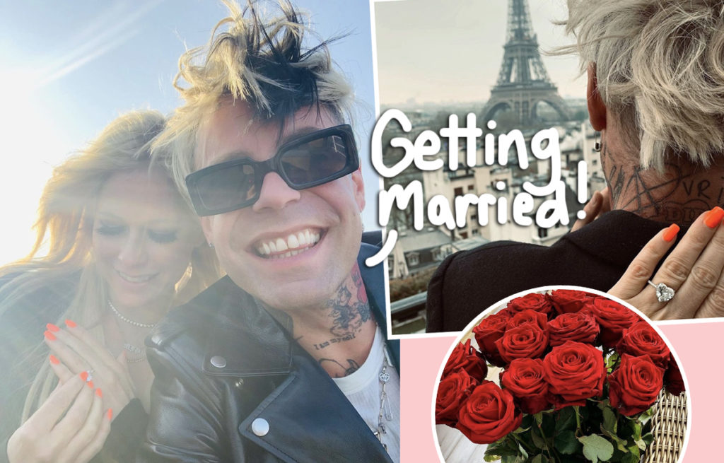 Avril Lavigne Engaged To Mod Sun Following Stunning Paris Proposal Perez Hilton 