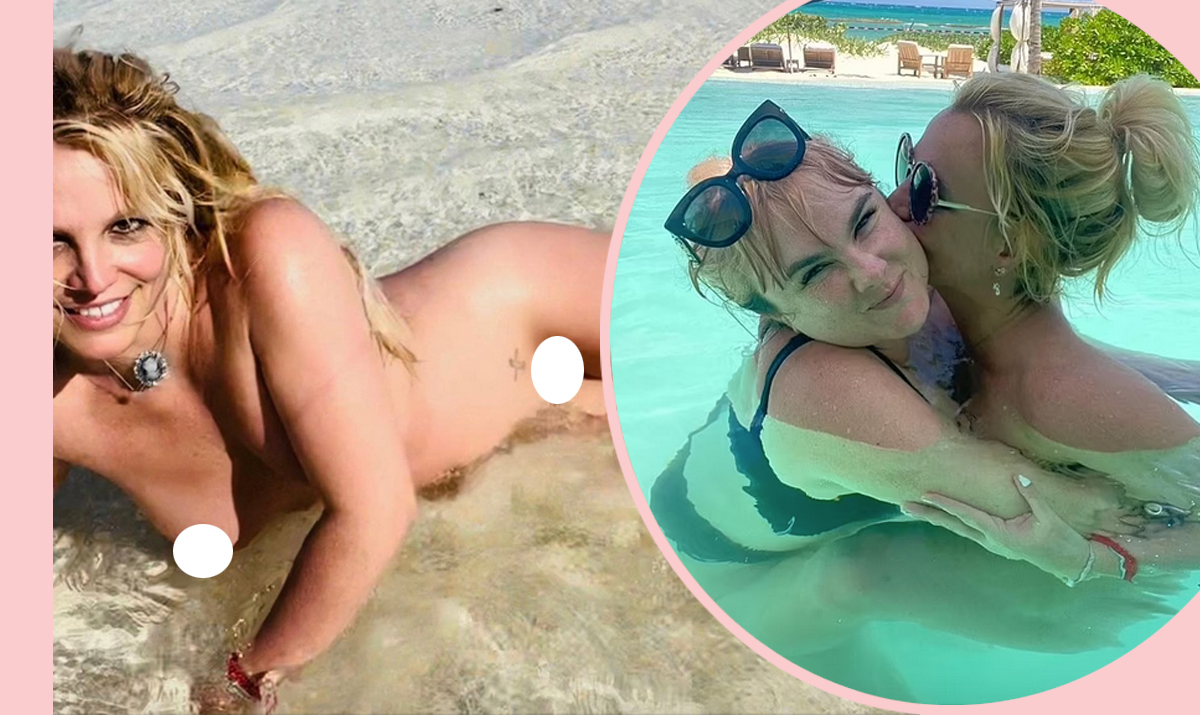 #Britney Spears Got Naked With Her Assistant In A Hotel Pool! Look!