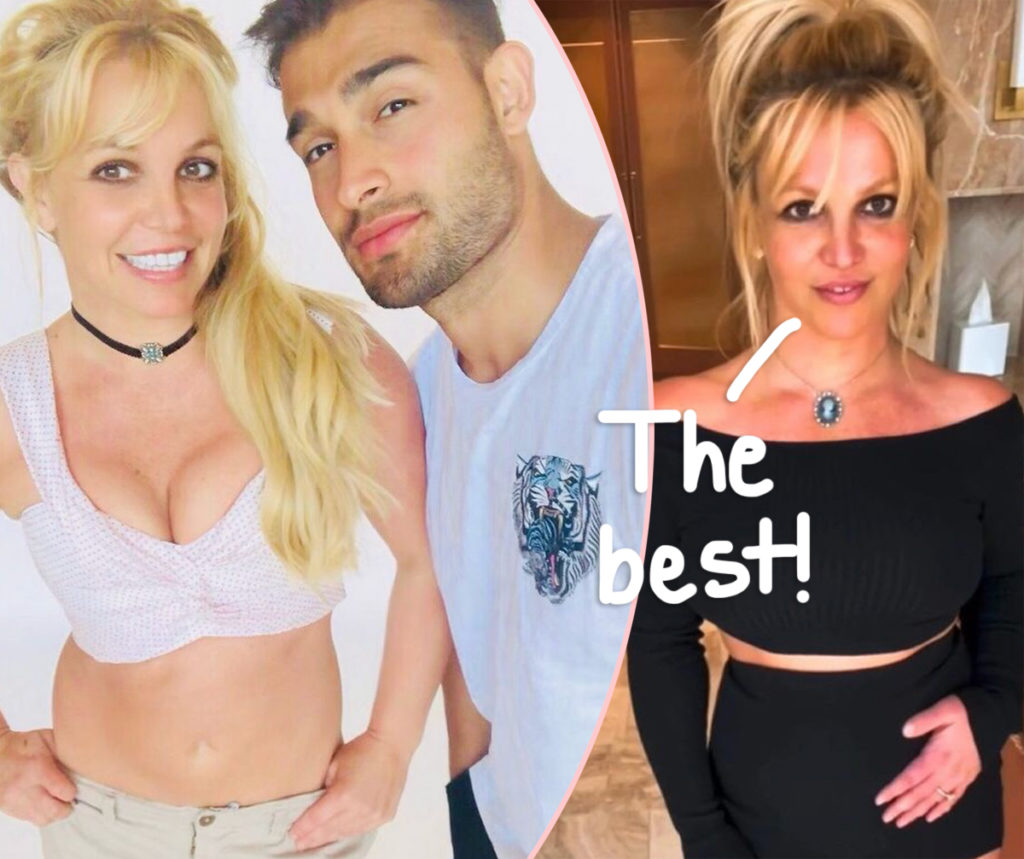 Britney Spears Says She Is LOVING Pregnancy Sex With Sam Asghari! - Perez  Hilton