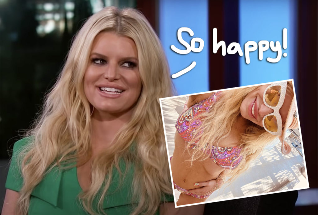 Jessica Simpson Bares Sexy Bikini Bod For First Time In Years