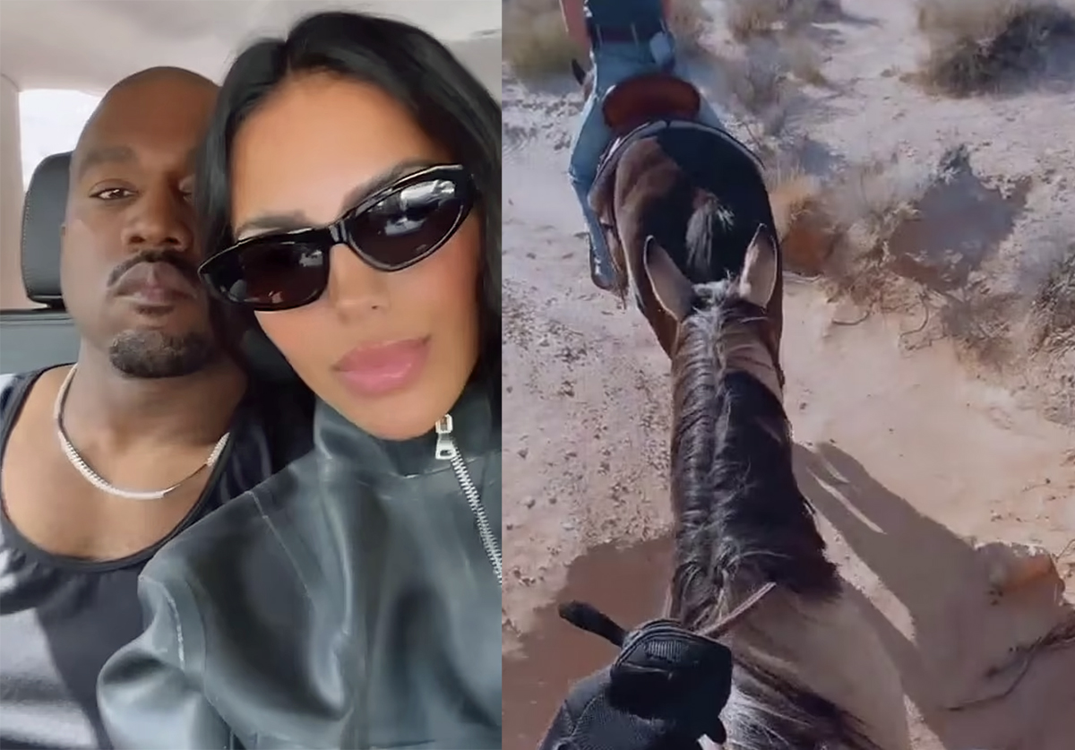 Kanye West & Chaney Jones Take Luxury Vacation At A Kardashian Favorite Spot!!