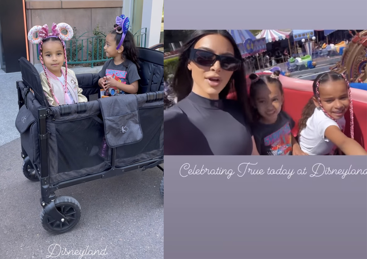 Kim Kardashian Posts Adorable Cryptic Nod To Pete Davidson Romance During Disneyland Trip!