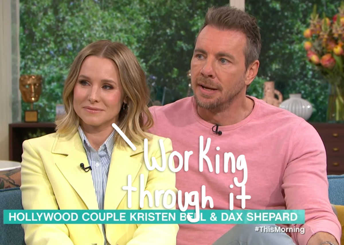 #Kristen Bell & Dax Shepard Open Up About Going To Marriage Therapy To Save Their Relationship