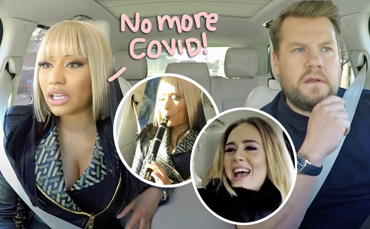 #Carpool Karaoke Is Back After Taking A Break Because Of COVID… And The First Guest Is Vaccine-Hesitant Nicki Minaj!