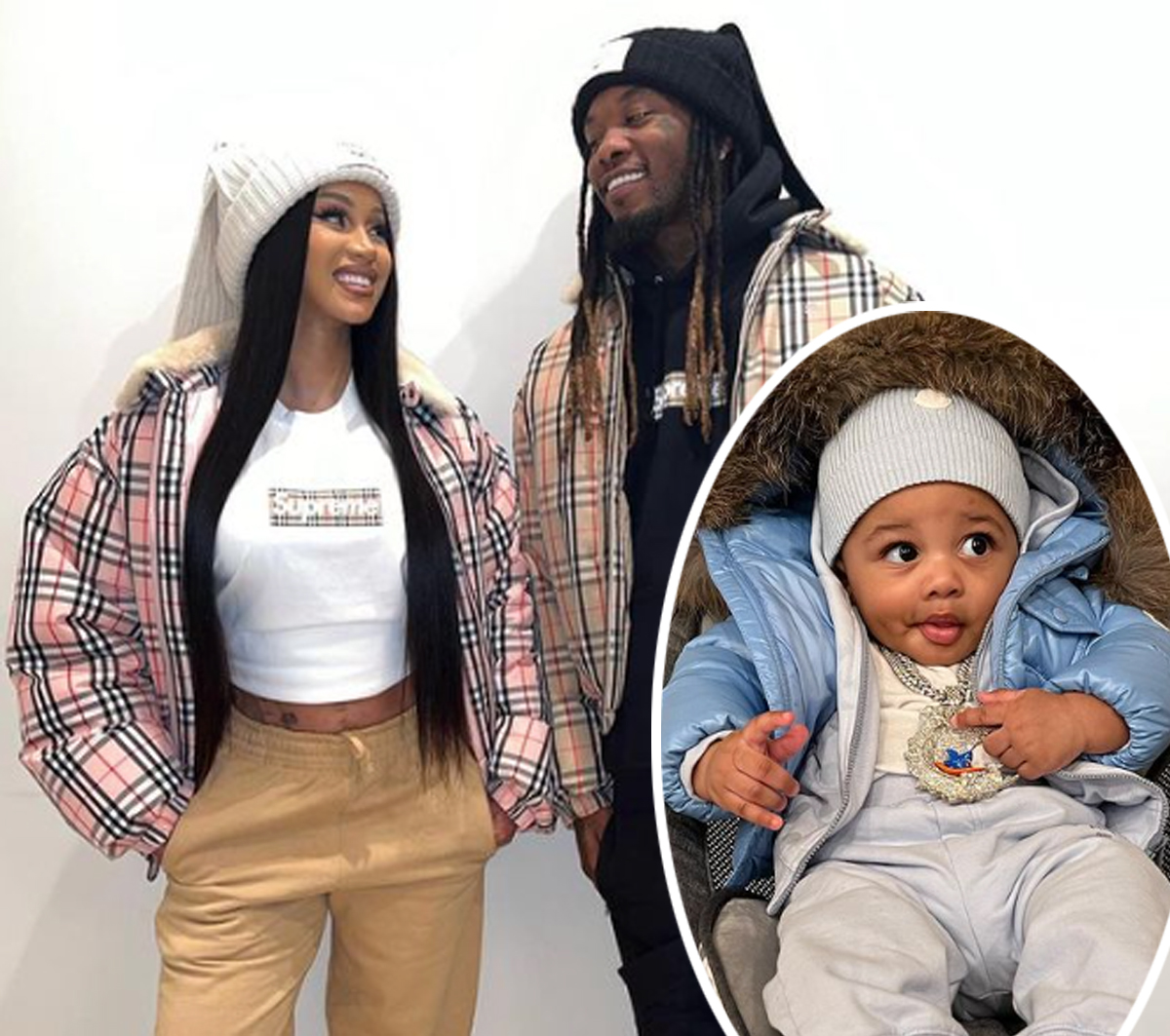 Cardi B and Offset shares name and first photo of baby boy Wave