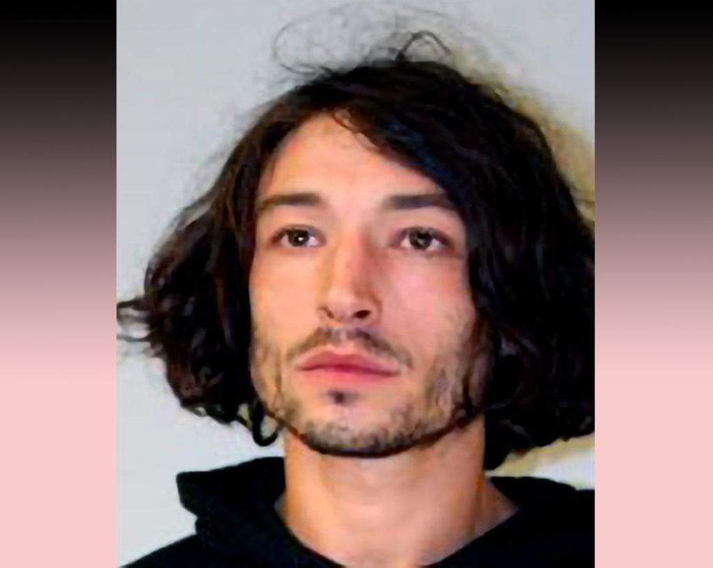 Ezra Miller pictured in latest mugshot