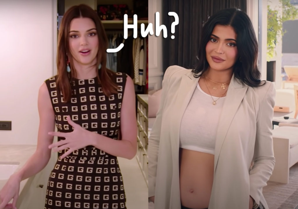 Kendall and Kylie jenner showing off their homes
