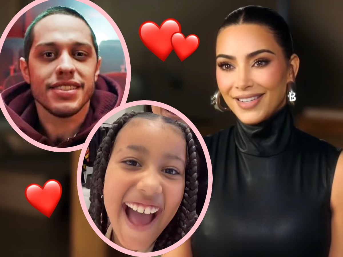#Kim Kardashian Says She Feels ‘At Peace’ With Pete Davidson AND Has Introduced Him To North West!