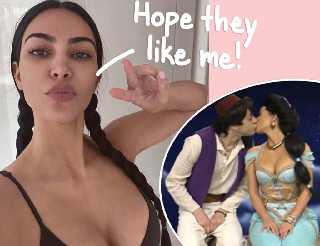 Kim Kardashian Swoons Over Pete Davidson’s Family & Reveals They Were Talking BEFORE Infamous SNL Connection!