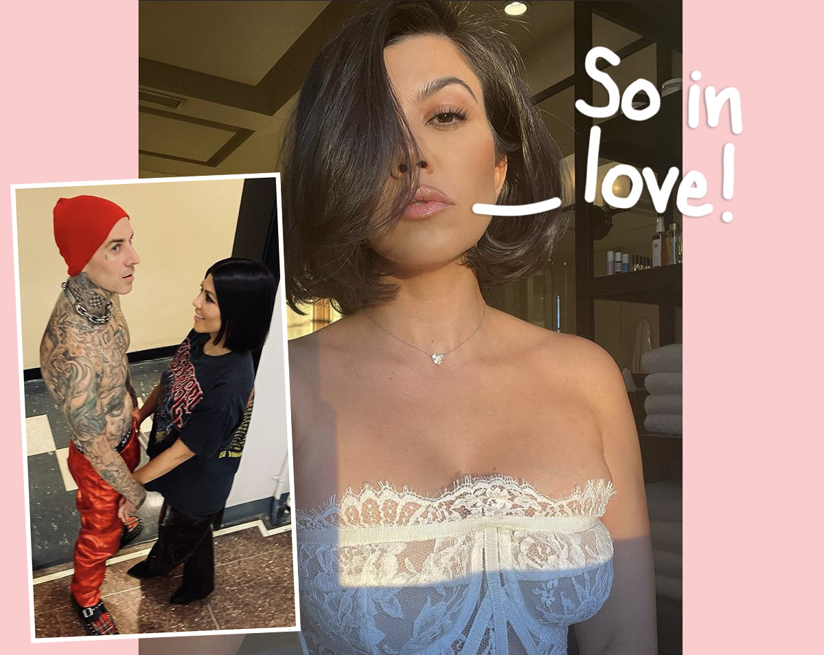 #New Adorable Details Emerge About Kourtney Kardashian & Travis Barker’s Unexpected Las Vegas Wedding!
