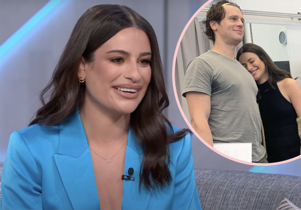 Lea Michele Surprises Pal Jonathan Groff With THIS Wild Interview