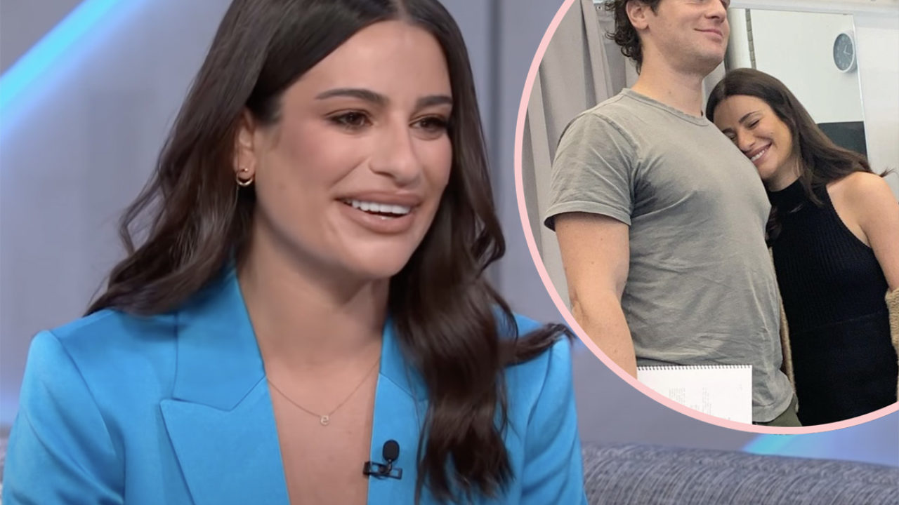 Lea Michele Surprises Pal Jonathan Groff With THIS Wild Interview