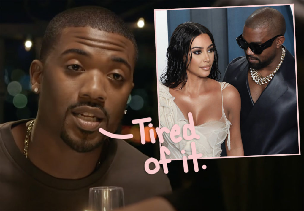 Porn Kim Kardashian Sex Tape - Ray J Claims Kim Kardashian's Story About Kanye West Retrieving THAT Sex  Tape Footage Is A 'Lie' - Perez Hilton