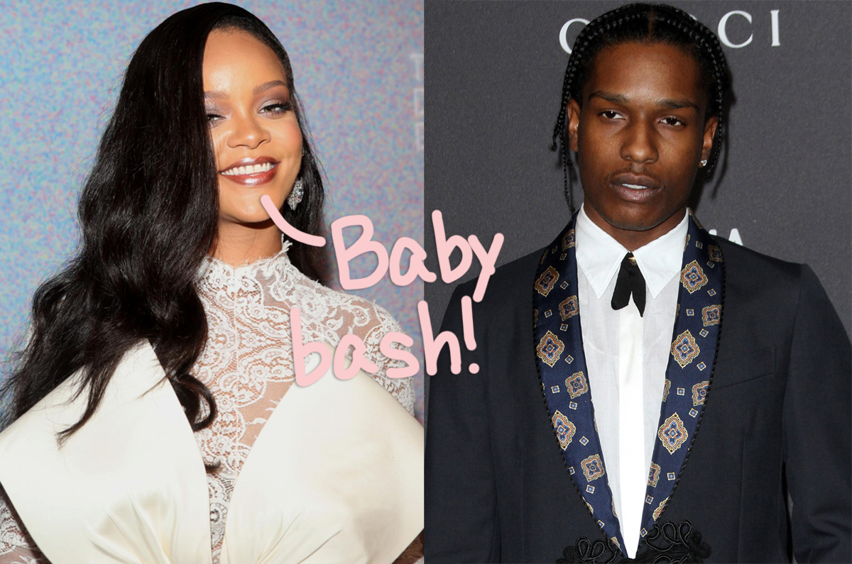 #Rihanna & A$AP Rocky Hold Rave-Themed Baby Shower Amid Cheating Rumors And Arrest Drama