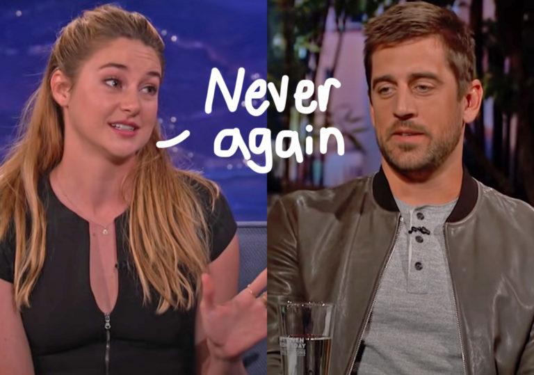 Why Shailene Woodley Is Officially Done With Aaron Rodgers Perez Hilton 