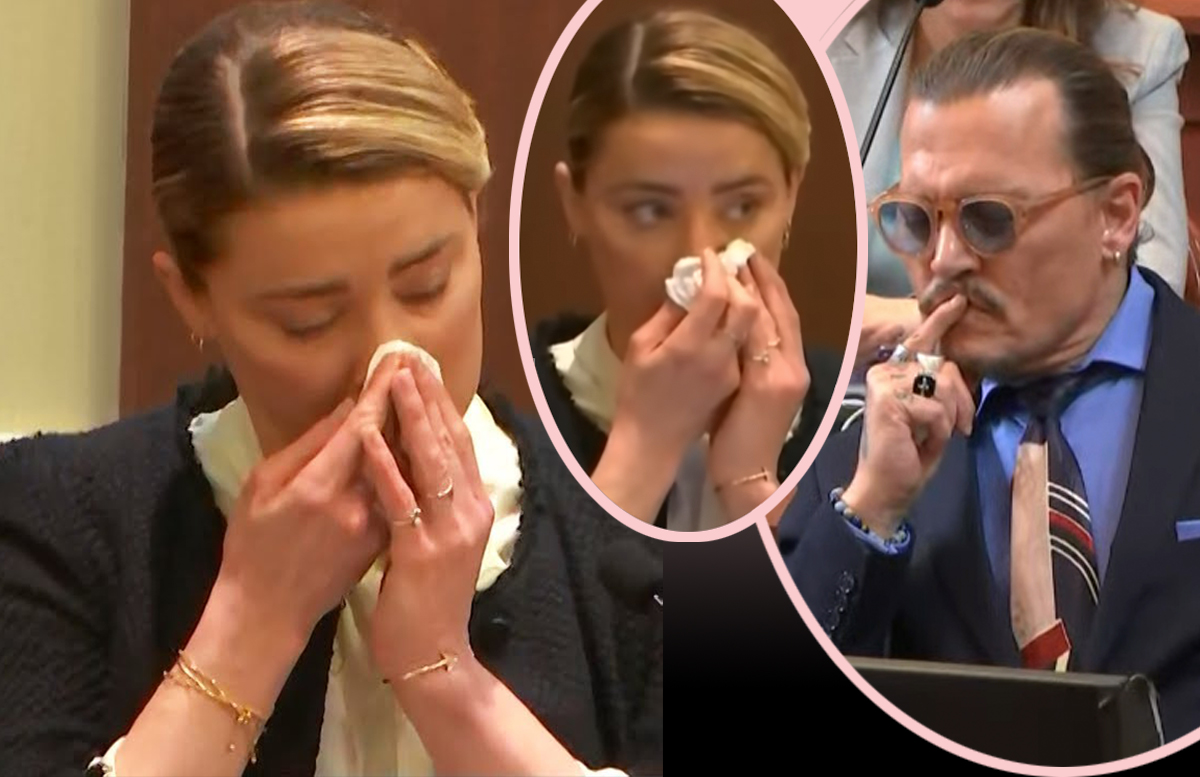 #Viewers Convinced Amber Heard Staged Photos During Sobbing Testimony
