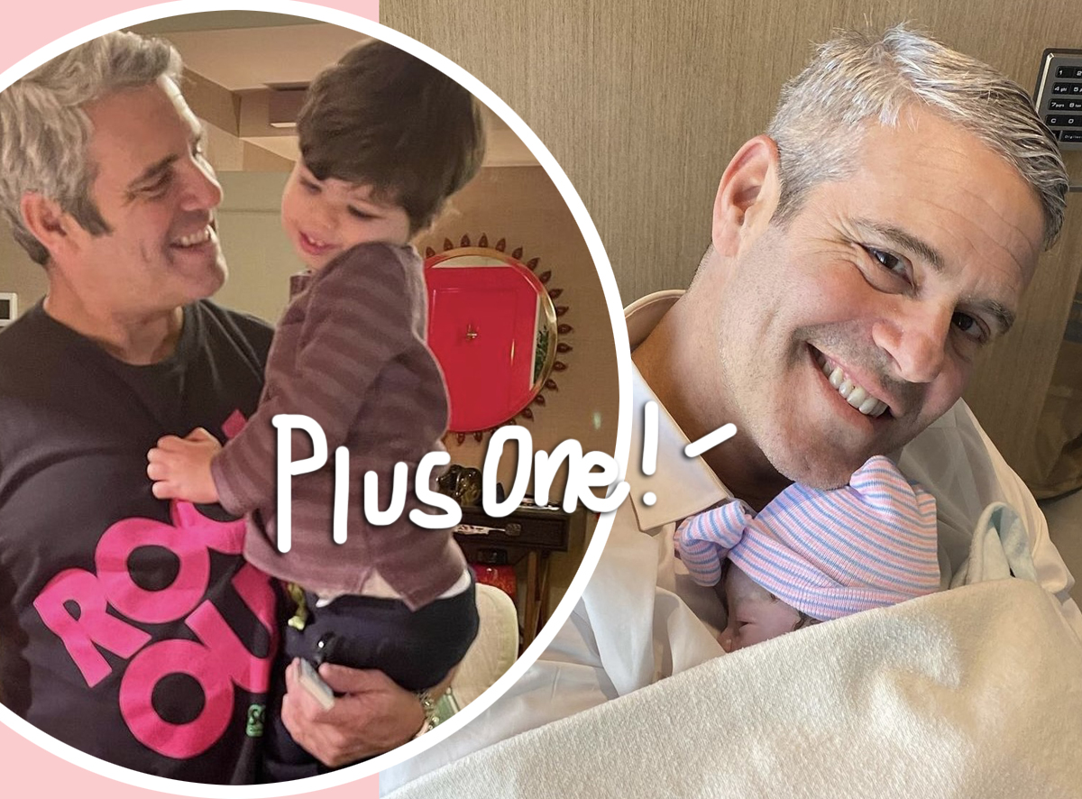 #Andy Cohen’s Son ADORABLY Reacts To Meeting Newborn Sister For The First Time!