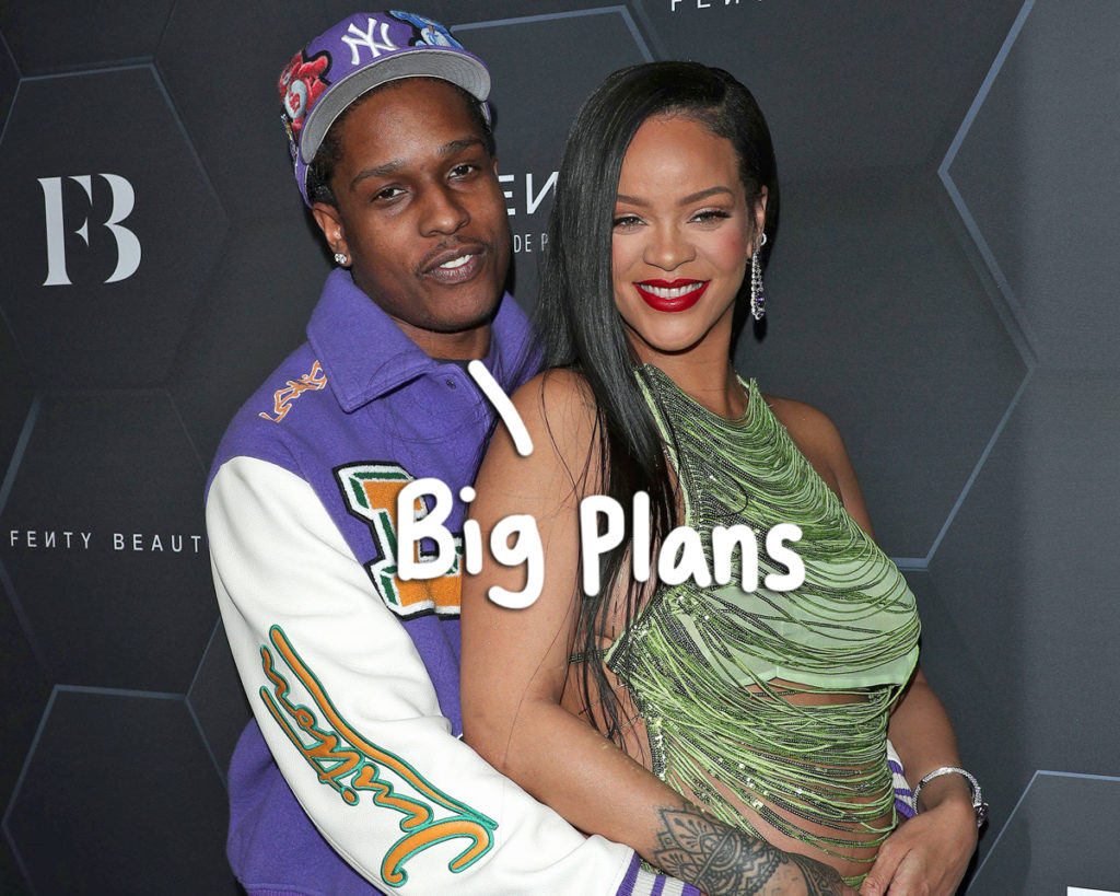 Pregnant Rihanna and A$AP Rocky step out in WeHo after their son's