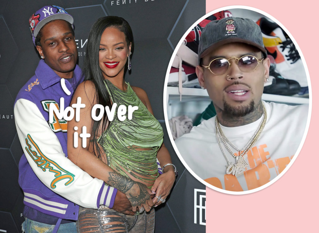 A$AP Rocky Marries Rihanna & Calls Out Brown For Assaulting Her In New Music - Perez Hilton