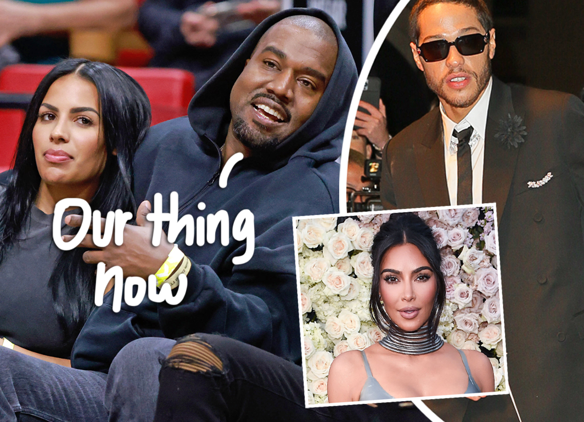#Competing With Pete Davidson?? Kanye West’s Girlfriend Seemingly Gets ‘Ye’ Tattoo On Wrist