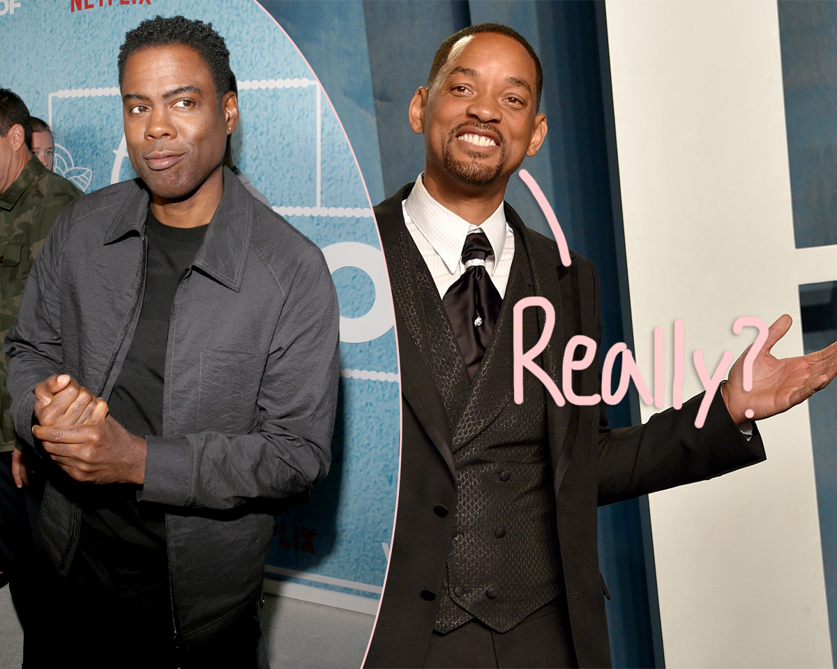 #Chris Rock Jokes About The Infamous Will Smith Slap Yet AGAIN!