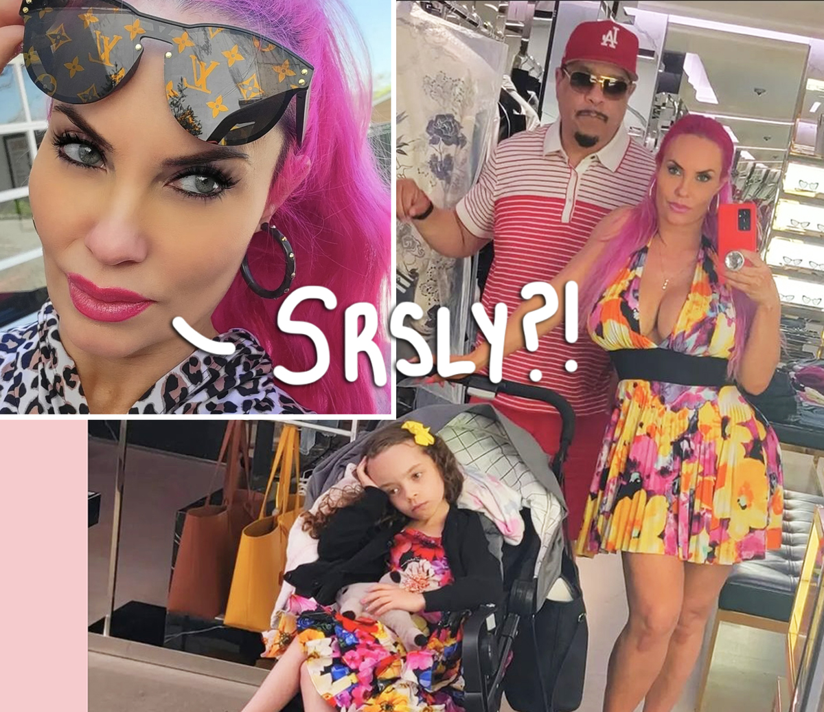 #Coco Austin & Ice-T SLAM Trolls For Criticizing Them Over Pushing 6-Year-Old Daughter In A Stroller!