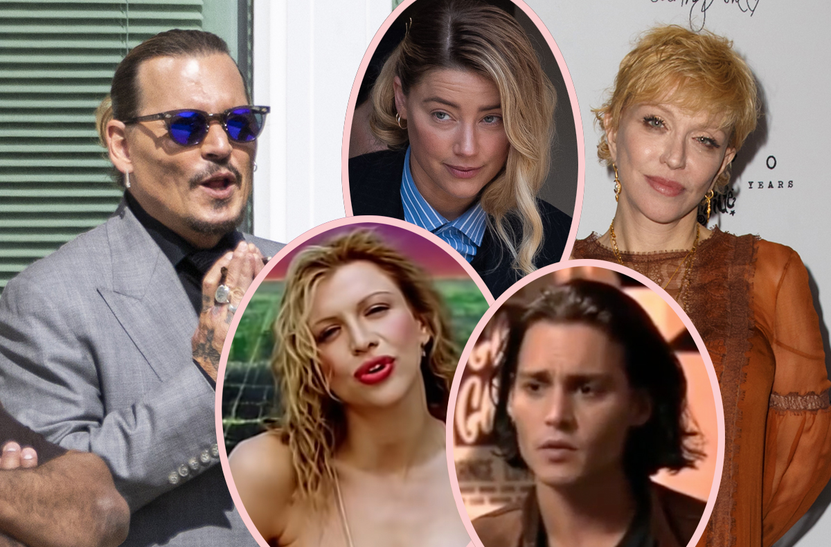 #Courtney Love Blasts Amber Heard — And Reveals Johnny Depp Saved Her Life From A Drug Overdose In The ’90s!